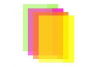 Obaly na sešity LUMA NEON - A4 / barevný mix / 10 ks Obaly na sešity LUMA NEON - A4 / barevný mix / 10 ks