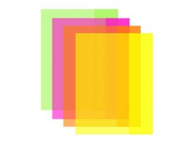 Obaly na sešity LUMA NEON - A4 / barevný mix / 10 ks Obaly na sešity LUMA NEON - A4 / barevný mix / 10 ks