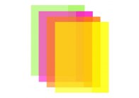 Obaly na sešity LUMA NEON - A5 / barevný mix / 10 ks Obaly na sešity LUMA NEON - A5 / barevný mix / 10 ks