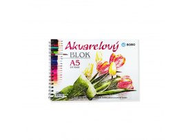Blok akvarelový A5 / 20 listů Blok akvarelový A5 / 20 listů