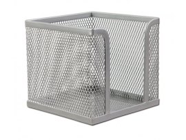 Kancelářské doplňky drátěné CONCORDE STŘÍBRNÉ - špalíček prázdný