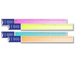 Pravítko 30 cm - ohebné / mix neon barev Pravítko 30 cm - ohebné / mix neon barev