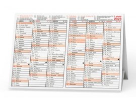 Kalenář plánovací - Stříškový A5 / BKA2