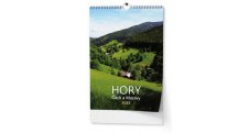 Kalendář nástěnný - Hory Čech a Moravy / BNG5