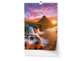 Kalendář nástěnný - Beautiful world / BNF6