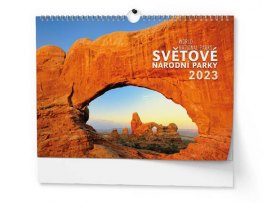Kalendář nástěnný - Světové národní parky / BNK21