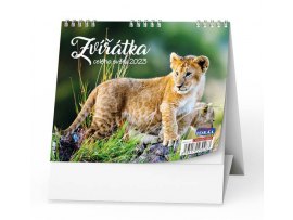 Kalendář stolní - Zvířátka z celého světa  / BSL10