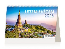 Kalendář stolní - Letem světem / S28