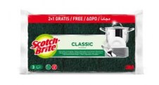 Houba na nádobí 3M Scotch Brite - 2 + 1 zdarma