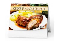 Kalendář stolní obrázkový České tradiční recepty / BSD8