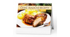 Kalendář stolní obrázkový České tradiční recepty / BSD8