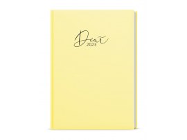 Diář PASTELO - denní A5 / žlutá Diář PASTELO - denní A5 / žlutá