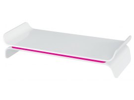 Podstavec pod monitor Leitz Ergo WOW / růžová Podstavec pod monitor Leitz Ergo WOW / růžová