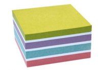 Samolepicí bloček Kores Cubo Pastel - 75 x 75 mm / 450 lístků Samolepicí bloček Kores Cubo Pastel - 75 x 75 mm / 450 lístků
