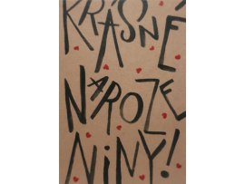 Přání Baloušek BeBechy - Narozeniny Přání Baloušek BeBechy - Narozeniny