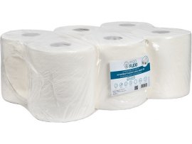 Papírový ručník HYGOFLEXI MAXI 90/2vrts./bílý/6 rolí Papírový ručník HYGOFLEXI MAXI 90/2vrts./bílý/6 rolí