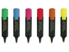 Zvýrazňovač Faber-Castell 1548 - zelená Zvýrazňovač Faber-Castell 1548 - zelená