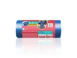 ViGO! pytle na odpad 120L/50my/8ks/modré ViGO! pytle na odpad 120L/50my/8ks/modré