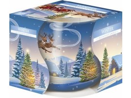 Vonná svíčka vánoční - Zimní krajina Vonná svíčka vánoční - Zimní krajina