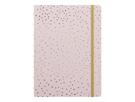 Blok Filofax Notebook Confetti rose quartz - A5/56l Blok Filofax Notebook Confetti rose quartz - A5/56l