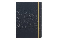 Blok Filofax Notebook Confetti charcoal - A5/56l Blok Filofax Notebook Confetti charcoal - A5/56l
