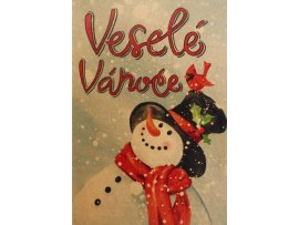 Přáničko Baloušek BeBechy - Vánoce