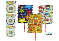 Lampion roztahovací 15 cm / mix dětské motivy Lampion roztahovací 15 cm / mix dětské motivy