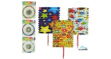 Lampion roztahovací 15 cm / mix dětské motivy