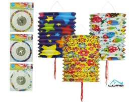 Lampion roztahovací 15 cm / mix dětské motivy Lampion roztahovací 15 cm / mix dětské motivy
