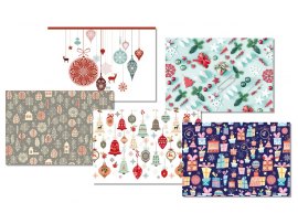 Vánoční obálka C6 - vánoční mix / 120 x 177 mm Vánoční obálka C6 - vánoční mix / 120 x 177 mm