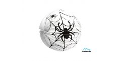 Lampion kulatý - pavouk / 25cm