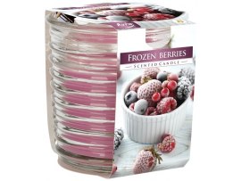 Vonná svíčka / vroubkované sklo -  Frozen Berries