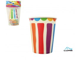 Papírový kelímek Party/ 250 ml / 6ks Papírový kelímek Party/ 250 ml / 6ks