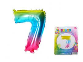 Balónek nafukovací č.7 / duhový Balónek nafukovací č.7 / duhový