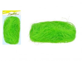 Dekorační sisal 20g / světle zelený Dekorační sisal 20g / světle zelený