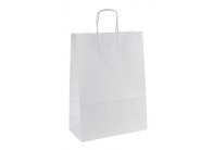 Tašky papírové kraft kroucená ucha - 260 x 120 x 340 mm Tašky papírové kraft kroucená ucha - 260 x 120 x 340 mm