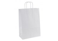 Tašky papírové kraft kroucená ucha - 240 x 110 x 330 mm Tašky papírové kraft kroucená ucha - 240 x 110 x 330 mm