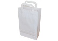 Tašky papírové kraft plochá ucha - 220 x 100 x 360 mm Tašky papírové kraft plochá ucha - 220 x 100 x 360 mm