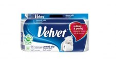 Toaletní papír Velvet - white / 8 rolí