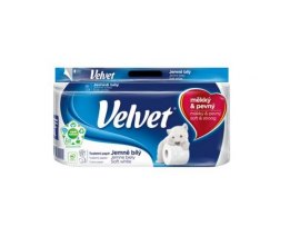Papír toaletní Velvet white 3-vrstý / 8 ks