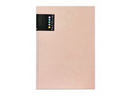 Kniha záznamní PASTELINI - A5 / linka / 96 listů / meruňková