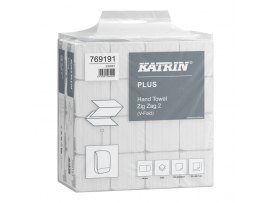 Papírové ručníky skládané Z-Z Katrin Handy Pack bílé / 3104 ks