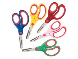 Nůžky Kores dětské soft zaoblené špičky / 13 cm Nůžky Kores dětské soft zaoblené špičky / 13 cm