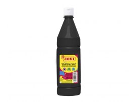 Tekuté temperové barvy JOVI PREMIUM v lahvi - 1000 ml / černá
