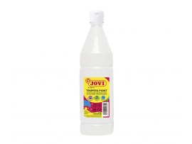 Tekuté temperové barvy JOVI PREMIUM v lahvi - 1000 ml / bílá