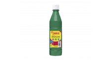 Tekuté temperové barvy JOVI v lahvi - 500 ml / tm.zelená