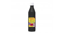 Tekuté temperové barvy JOVI v lahvi - 500 ml / černá