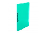 Desky A4 kroužkové průsvitné - 2 - kroužek / zelená