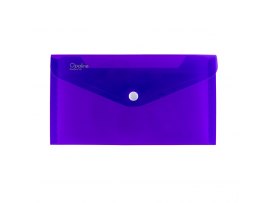 Spisové desky s drukem - DL / fialová