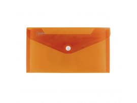 Spisové desky s drukem - DL / oranžová